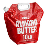 Vor Pure Almond Butter 10 lb. Pouch - 4/Case