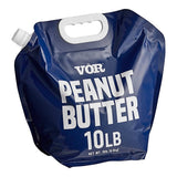 Vor Pure Unsalted Peanut Butter 10 lb. Pouch - 4/Case