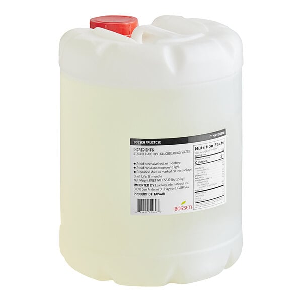 Bossen Liquid Fructose Syrup 5 Gallon (55 lb.)