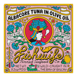 Fishwife Albacore Tuna in Olive Oil 3.2 oz. Can - 12/Case