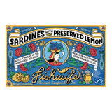 Fishwife Sardines in Olive Oil with Preserved Lemon 4.2 oz. Can - 12/Case