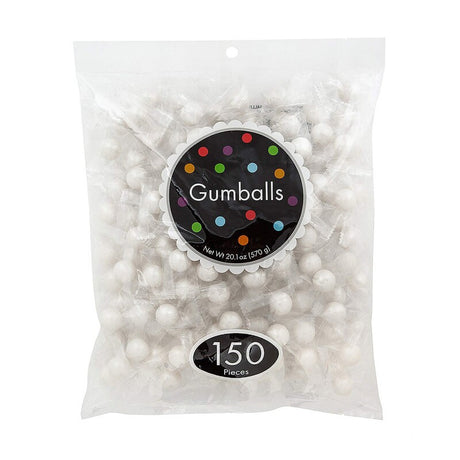 20.1 oz. Individually Wrapped Solid Color Gumballs - 150 Pcs.