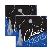 Creative Converting School Spirit Blue Class of 2025 Paper Beverage Napkins, 108 ct.