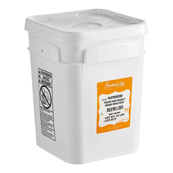 Martin's Quality Eggs Frozen Whole Liquid Eggs 30 lb. Pail