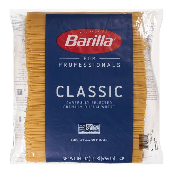 Barilla 20 lb. Spaghetti Pasta