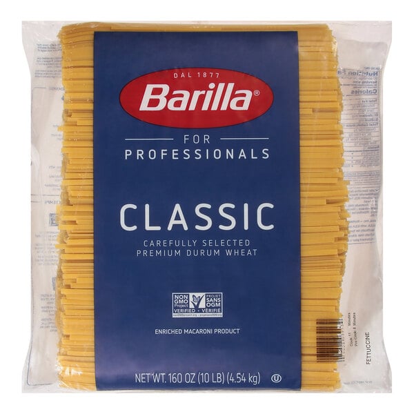 Barilla 20 lb. Fettuccine Pasta