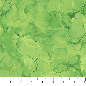 Cotton Print Fabric Mirage Green Apple 43/44" Width