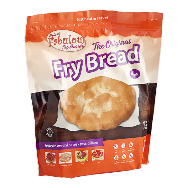 Brian's Fabulous FryBreads 8 1/2" Large Fry Bread - 32/Case