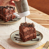 Monin Sugar-Free Dark Chocolate Flavoring Sauce 12 fl. oz. - 6/Case