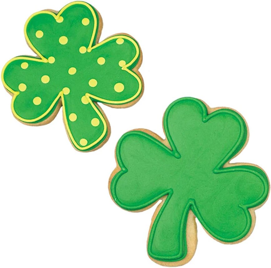 Ann Clark St. Patrick's Day Irish Shamrock Cookie Cutter, 3.75"