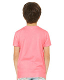 6 Pack : BELLA + CANVAS® Youth CVC Crewneck Short Sleeve Jersey Tee - 3001YCVC