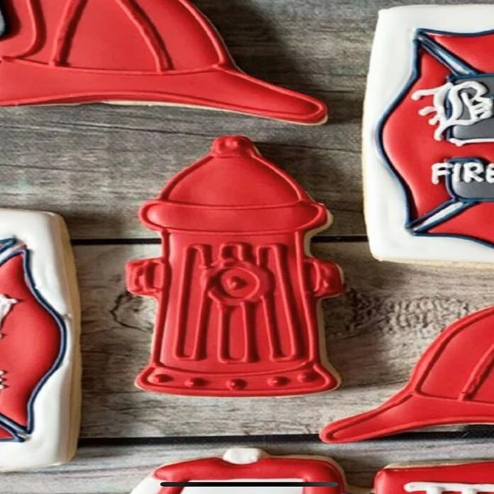 Ann Clark Fire Hydrant Firefighter Cookie Cutter