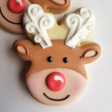 Ann Clark Reindeer Head Face Cookie Cutter, 4"