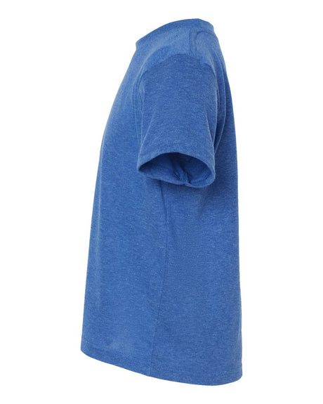 12 Pack : Tultex®? Youth Poly-Rich Crewneck Short Sleeve T-Shirt