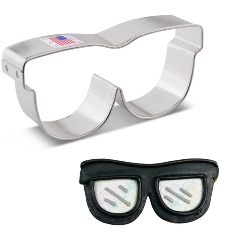 Ann Clark Glasses Sunglasses Cookie Cutter 3.75"