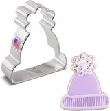 Ann Clark Winter Hat Toboggan Cookie Cutter 3.25"