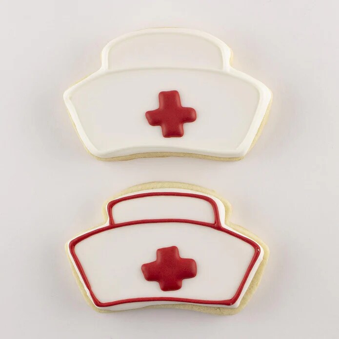 Ann Clark Nurse Hat Cookie Cutter, 4"