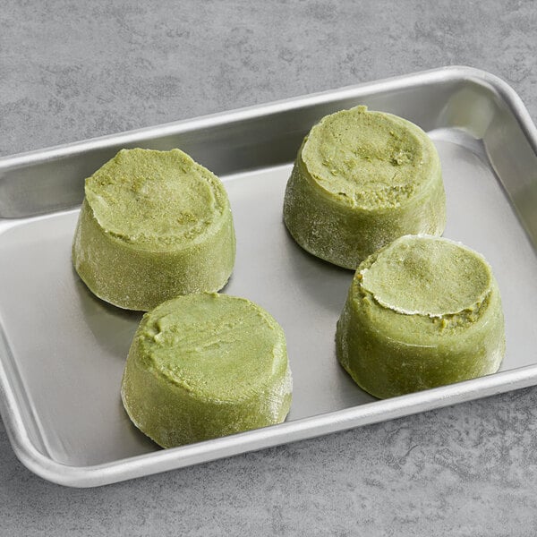 Blender Bites Green D-Tox Frozen Smoothie Pucks - 50/Case
