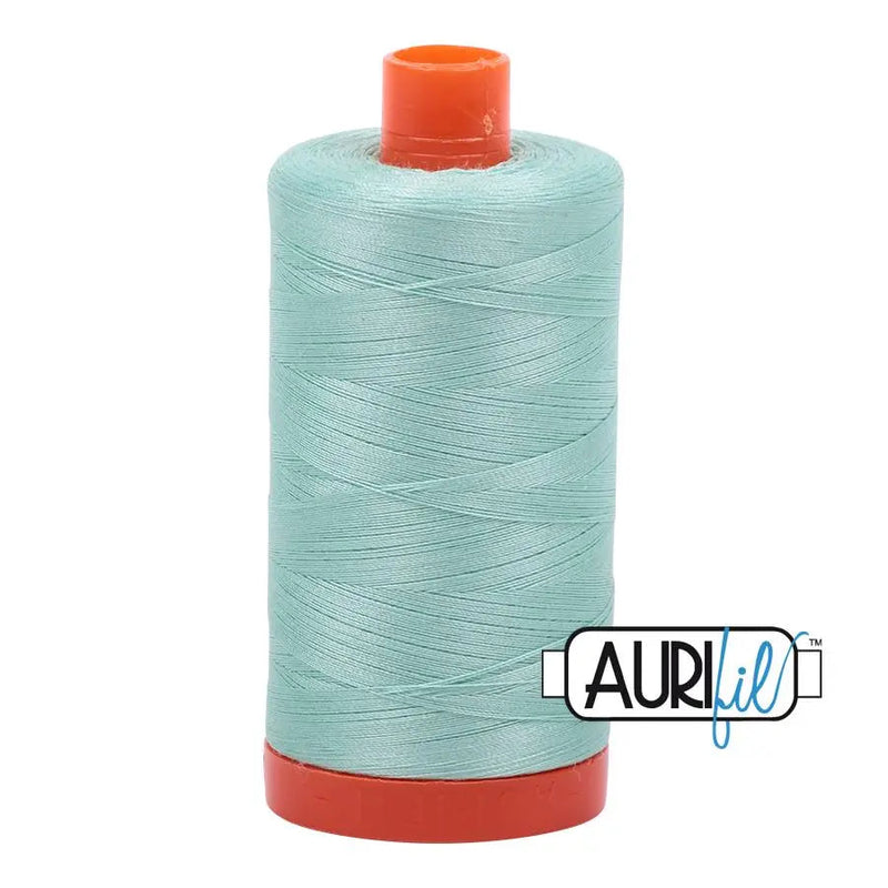 Cotton Thread 50wt Mint Aurifil Large Spool