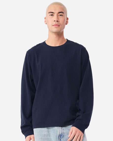 BELLA + CANVAS® Unisex Heavyweight Garment-Dyed Long Sleeve Tee - 4851GD