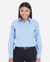 Devon & Jones® Women’s Classic Dobby Dress Shirt Tailored Fit Non-Iron Office & Formal Style
