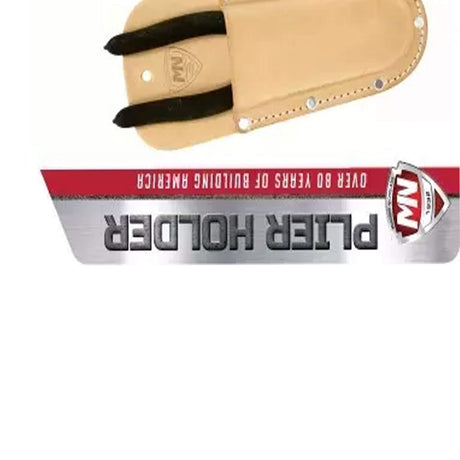 Funda de cuero con extremo cerrado para alicates y herramientas manuales