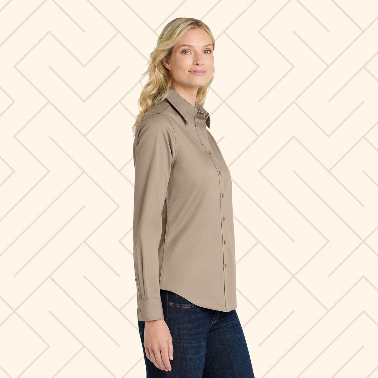 Port Authority® Women's Long Sleeve Easy Care Shirt