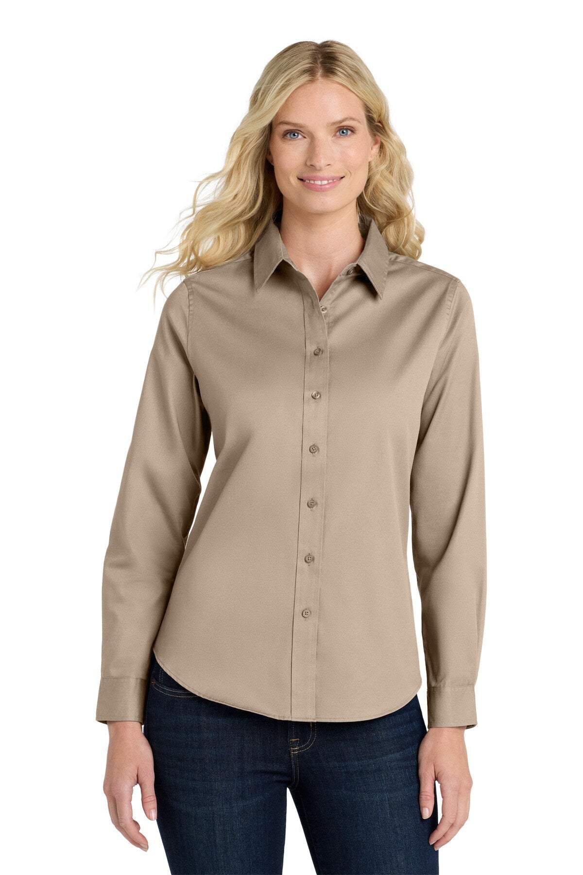 Port Authority® Women's Long Sleeve Easy Care Shirt