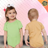 RADYAN® Infant Fine Jersey Bodysuit Soft Cotton Baby One-Piece with Snap Closure