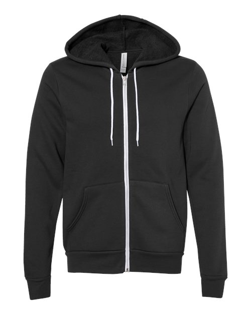BELLA + CANVAS® Unisex Lightweight Sponge Fleece Zip-Up Hoodie - 3739