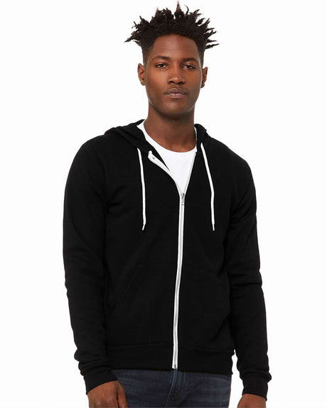 Image 1: Bella Canvas 3739 Unisex Premium Fleece Full-Zip SweatshirtImage 2: Soft premium fleece full zip sweatshirt designImage 3: Unisex Bella Canvas fleece jacket styleImage 4: Blank full zip sweatshirt for custom printingImage 5: Comfortable casual fleece layering apparelImage 6: Premium Bella Canvas sweatshirt
