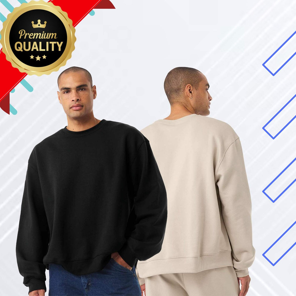 BELLA + CANVAS® Unisex 10 oz. Heavyweight Crewneck Sweatshirt - 4711