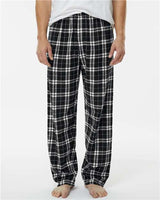 Boxercraft® Men’s Harley Flannel Pants Double-Brushed Cotton, Elastic Waist & Plaid Design