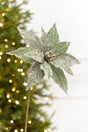 20" x 12” Sage Poinsettia Stem