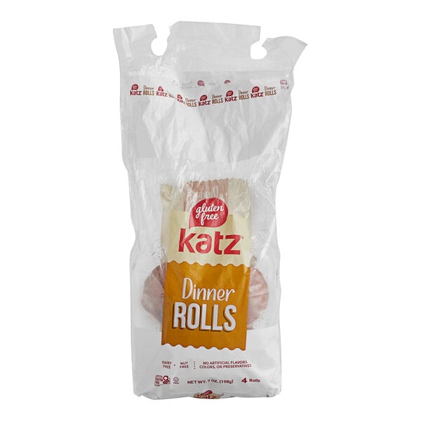 Katz Gluten-Free Dinner Roll 7 oz. - 24/Case