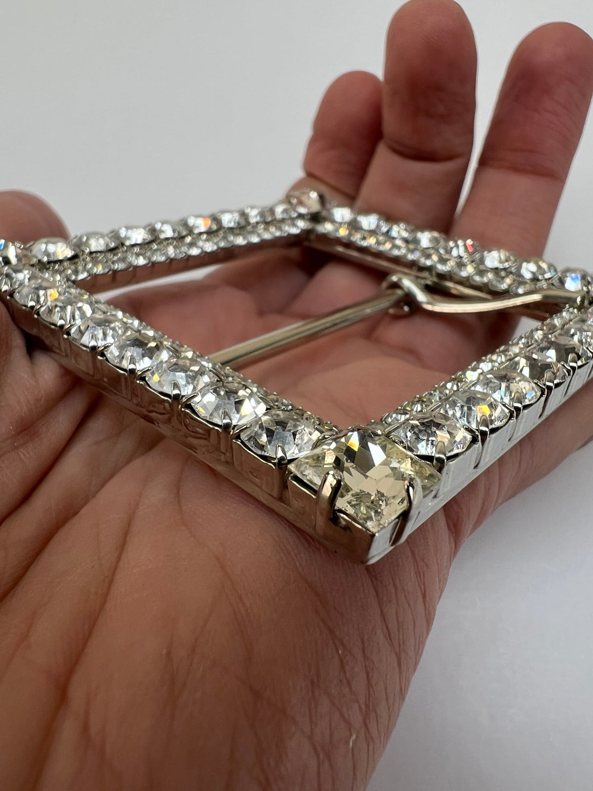Silver Metal Sewing Notions Crystals