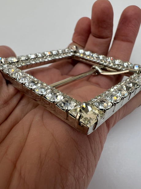 Silver Metal Sewing Notions Crystals