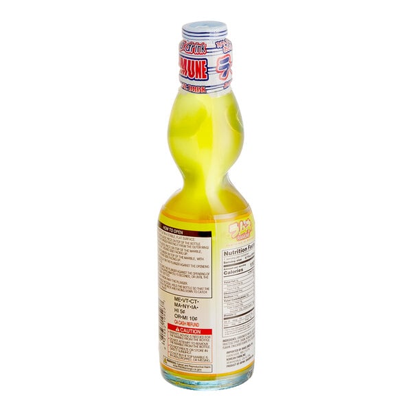Hana Ramune Pineapple Soda 6.7 fl. oz. - 24/Case