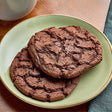 Red Plate Foods Individually Wrapped Vegan Double Chocolate Cookie 1.76 oz. - 12/Case
