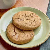 Red Plate Foods Individually Wrapped Vegan Ginger Cookie 1.76 oz. - 12/Case