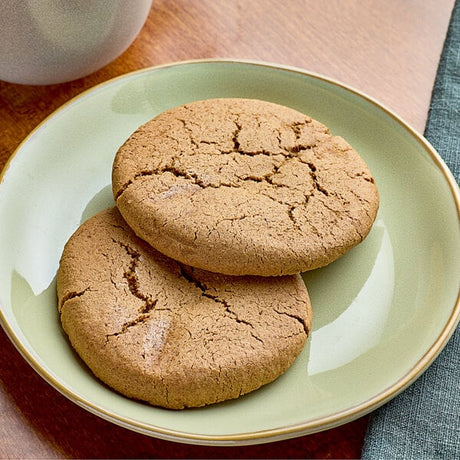 Red Plate Foods Individually Wrapped Vegan Ginger Cookie 1.76 oz. - 12/Case