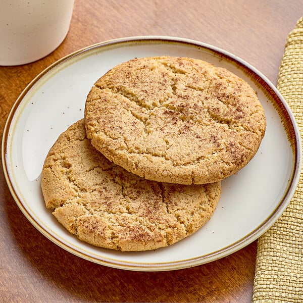 Red Plate Foods Individually Wrapped Vegan Snickerdoodle Cookie 1.76 oz. - 12/Case