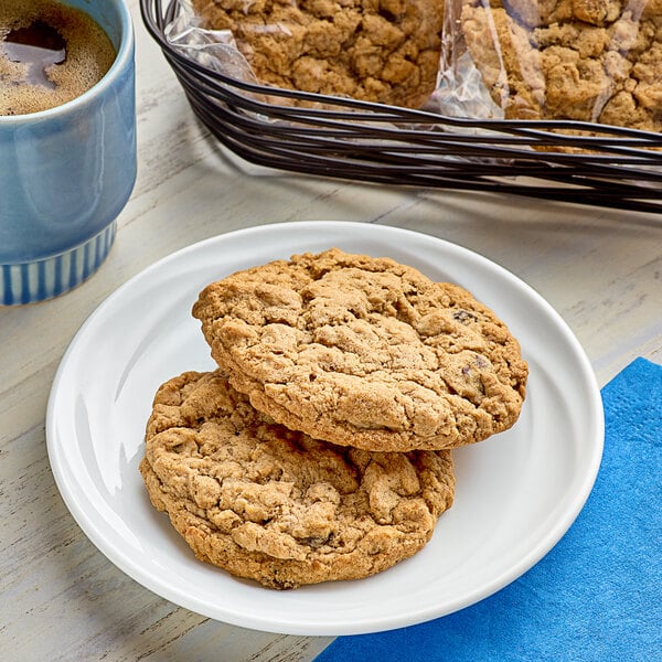 Southern Roots Individually Wrapped Vegan Oatmeal Raisin Cookie 1.9 oz. - 48/Case
