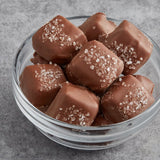 Albanese Milk Chocolate Covered Sea Salt Caramels 5 lb. - 2/Case