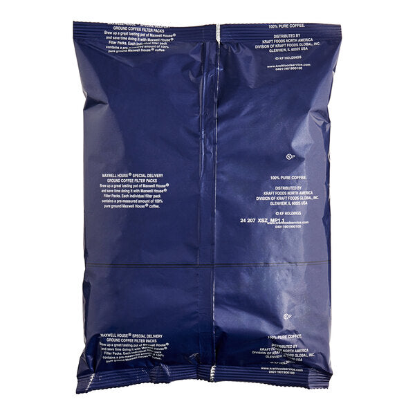 Maxwell House Special Delivery 10-Cup Coffee Filter Pack 1.2 oz. - 42/Case