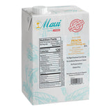 Maui by Lyons Peach Smoothie Mix 46 fl. oz. - 6/Case