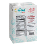Maui by Lyons Strawberry Smoothie Mix 46 fl. oz. - 6/Case