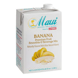Maui by Lyons Banana Smoothie Mix 46 fl. oz. - 6/Case