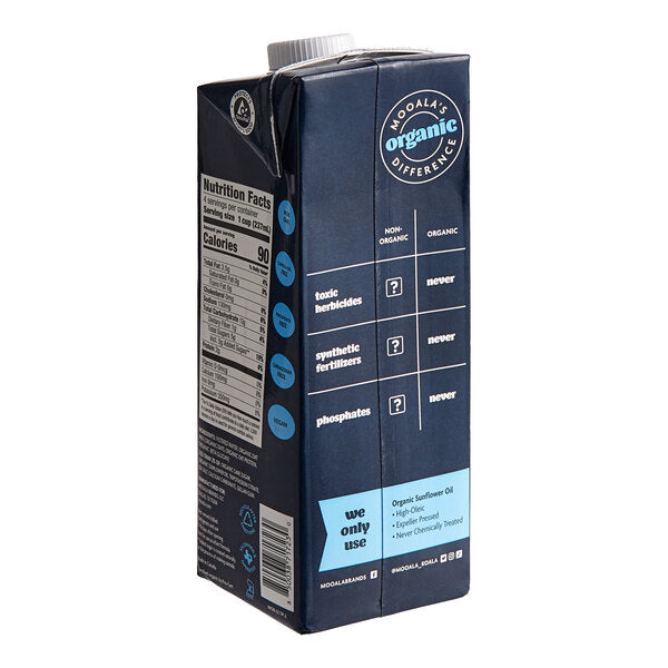 Mooala Organic Barista Oat Milk 32 fl. oz. - 6/Case