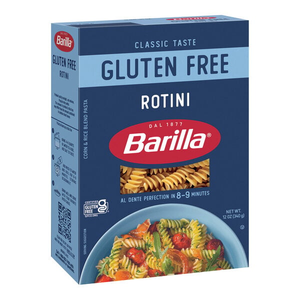 Barilla 12 oz. Gluten-Free Rotini Pasta - 8/Case